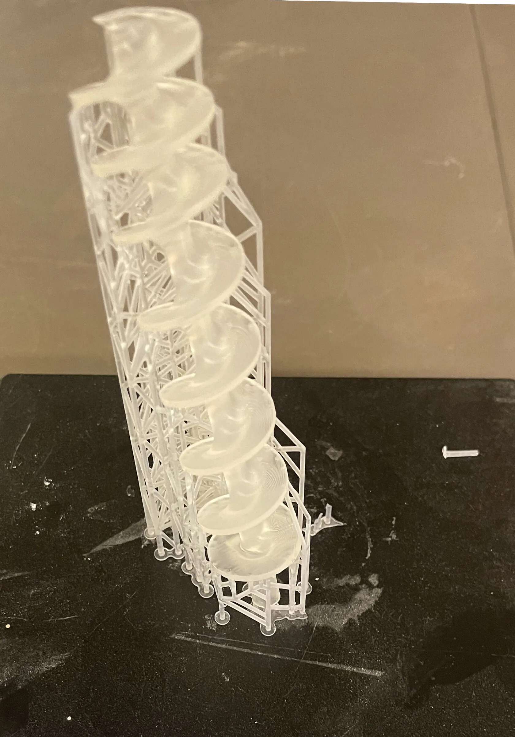 Resin 3D printing was used for prototyping, while final parts was printed in nylon