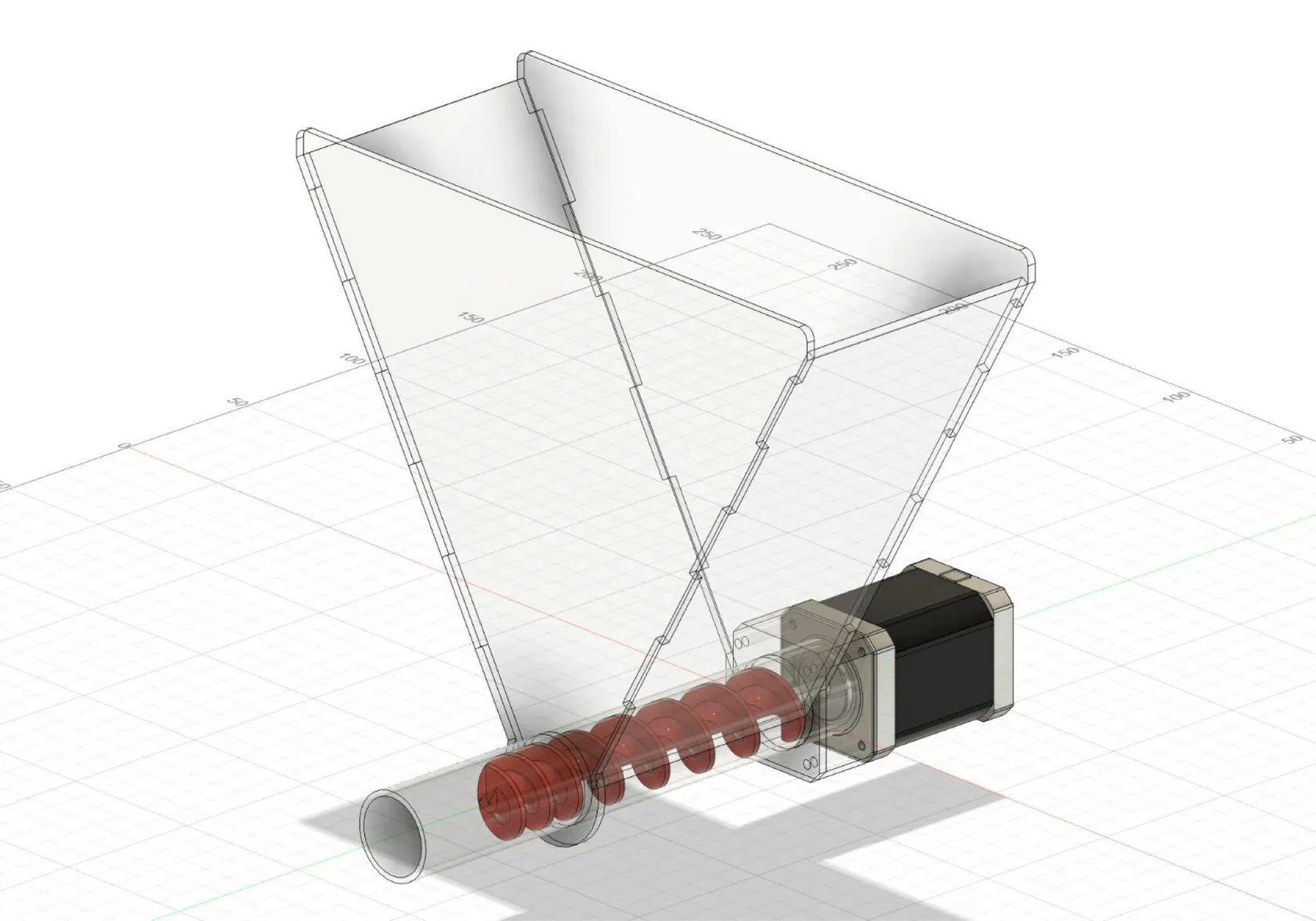 Failed flour auger design