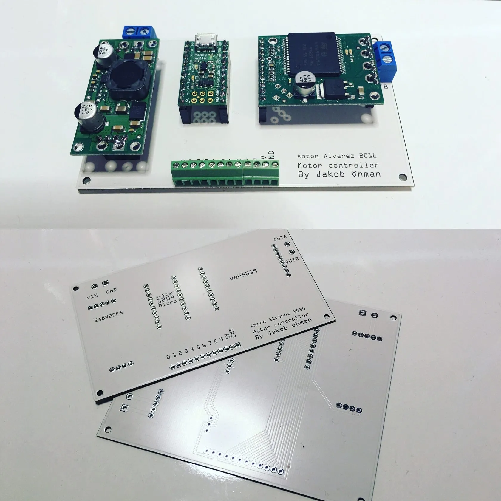 Custom made PCB