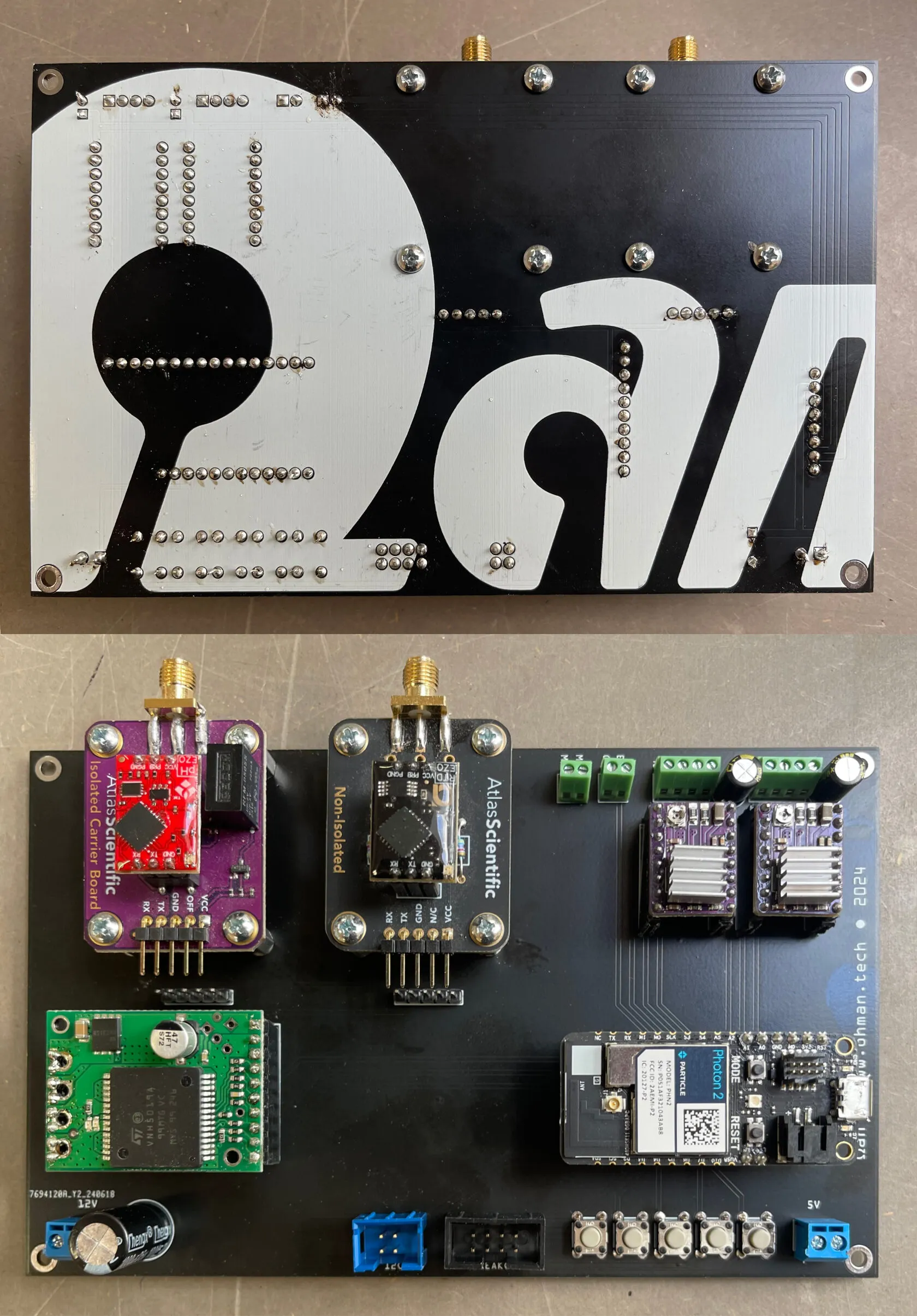 Main electronics board